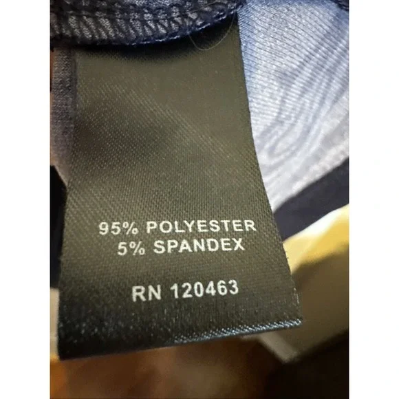 EFFORTLESS STYLE BY CITIKNITS QVC LONG SLEEVE V-NECK TUNIC PAISLEY NAVY 1X EUC - Picture 3 of 8